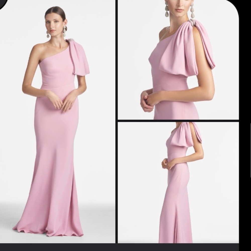 Sachin & Babi Aubrey One Shoulder Gown